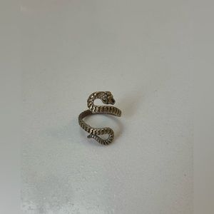 Vintage snake serpent ring